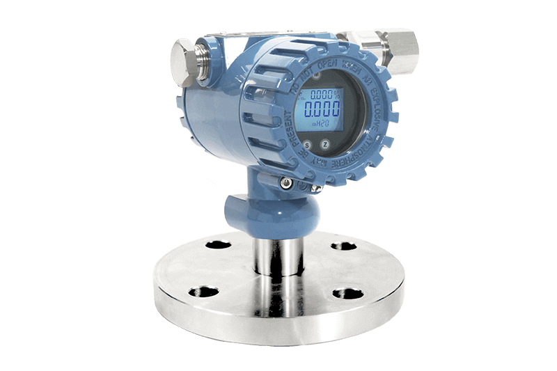 WIDEPLUS-LD straight mounted flange level transmitter